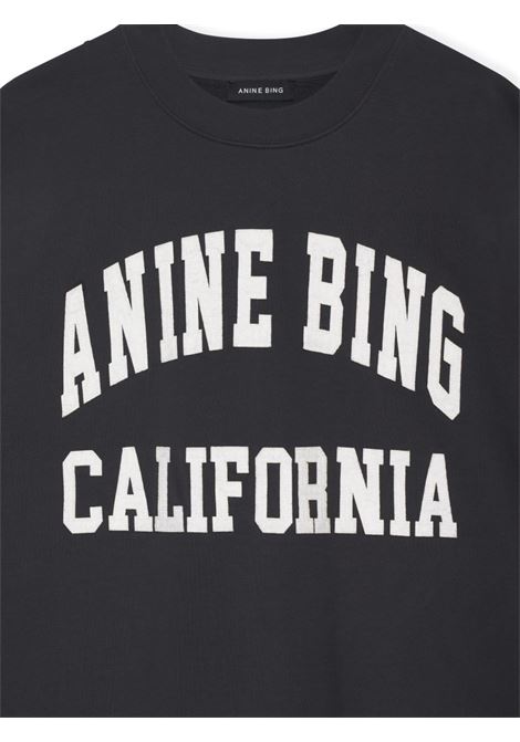 miles sweatshirt woman black ANINE BING | A-08-10025009